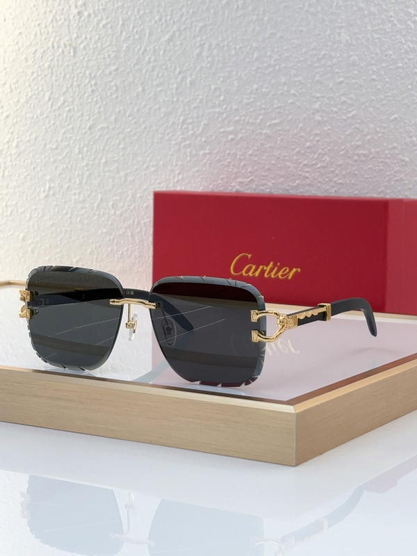 Cartier Sunglasses AAAA-5745