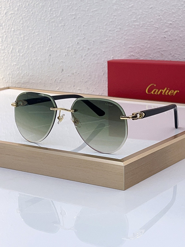 Cartier Sunglasses AAAA-5580