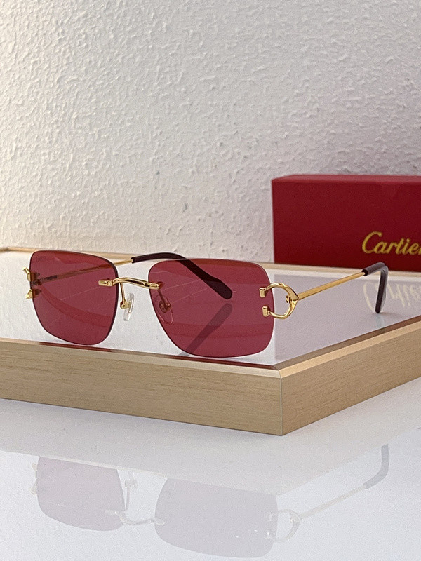 Cartier Sunglasses AAAA-5315