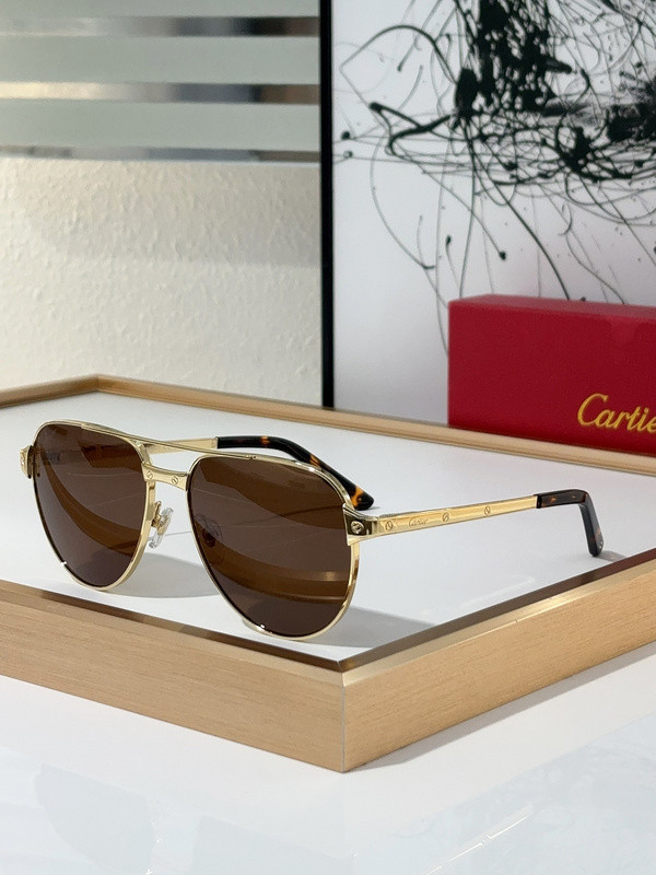 Cartier Sunglasses AAAA-5465