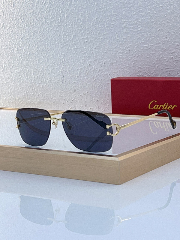 Cartier Sunglasses AAAA-5317