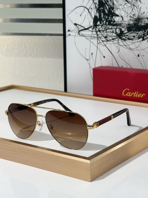 Cartier Sunglasses AAAA-5406