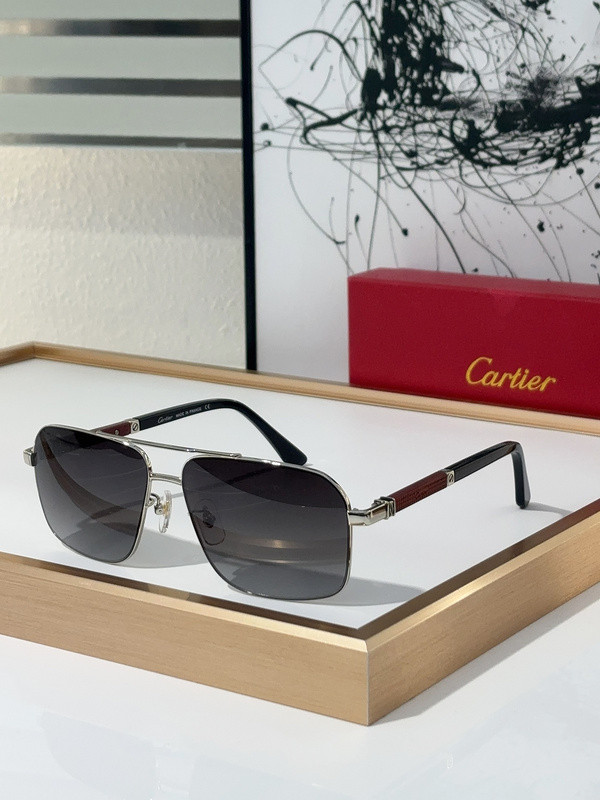 Cartier Sunglasses AAAA-5413