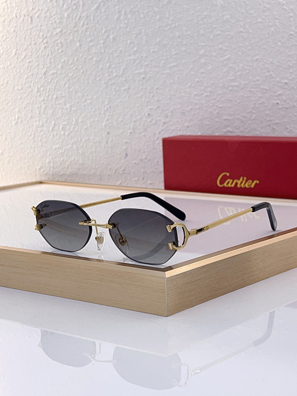 Cartier Sunglasses AAAA-5261