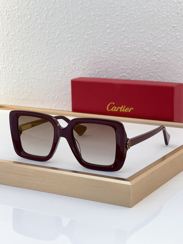 Cartier Sunglasses AAAA-5635