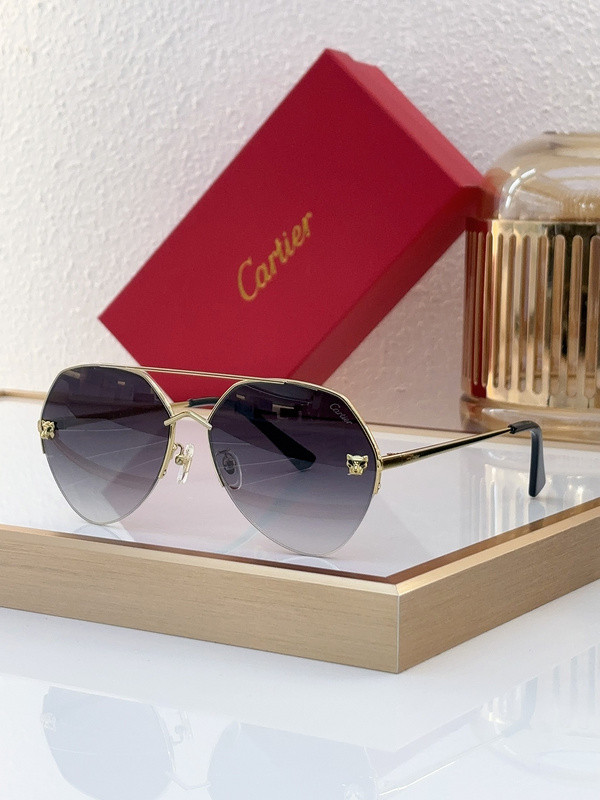 Cartier Sunglasses AAAA-5337