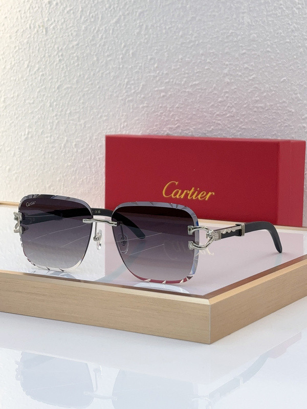 Cartier Sunglasses AAAA-5747