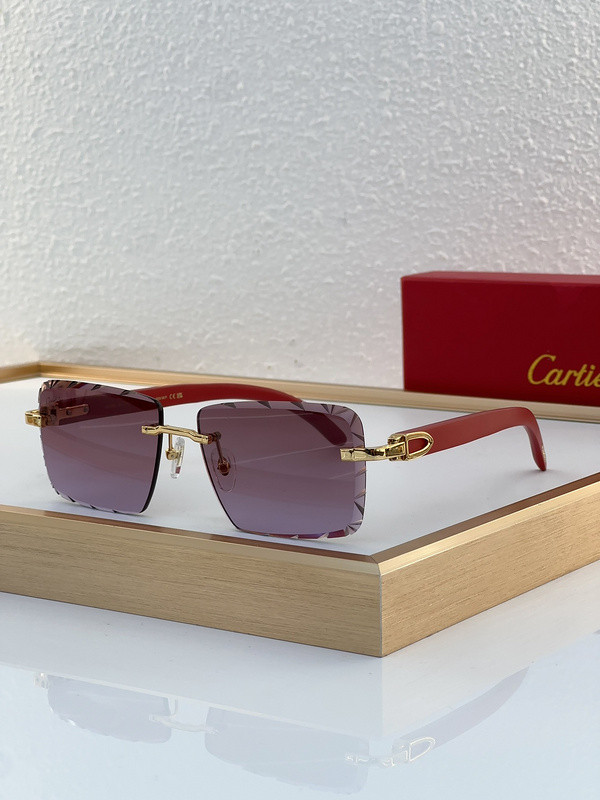 Cartier Sunglasses AAAA-5726