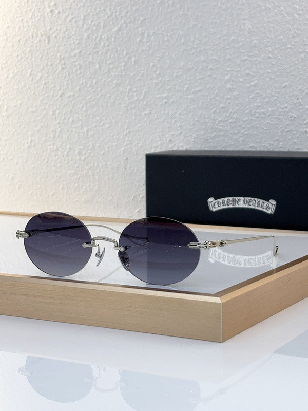 Chrome Hearts Sunglasses AAAA-611