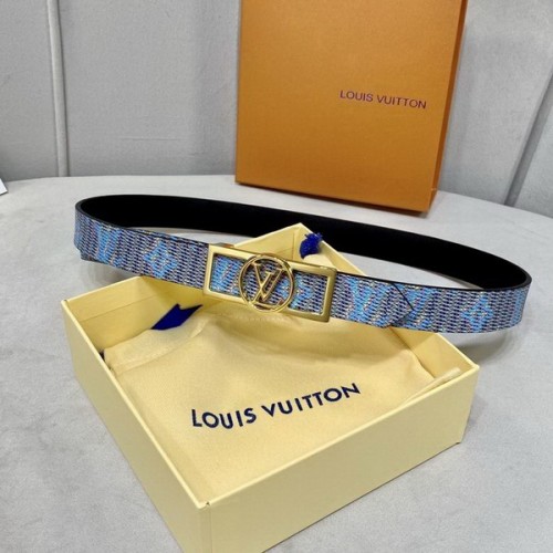 Super Perfect Quality LV Belts(100% Genuine Leather Steel Buckle)-4475