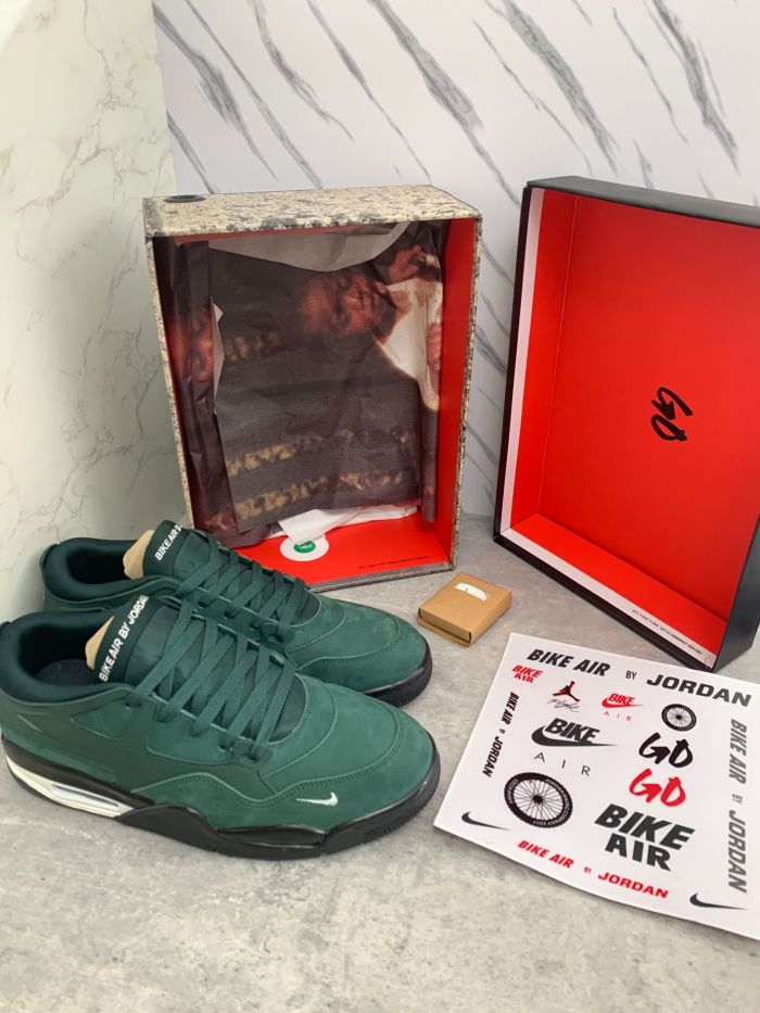 Authentic Nigel Sylvester x Air Jordan 4 RM “Fence Green”