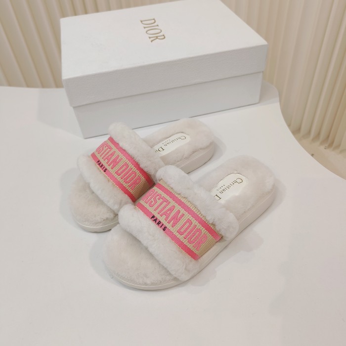 Dior women slippers 1：1 quality-380
