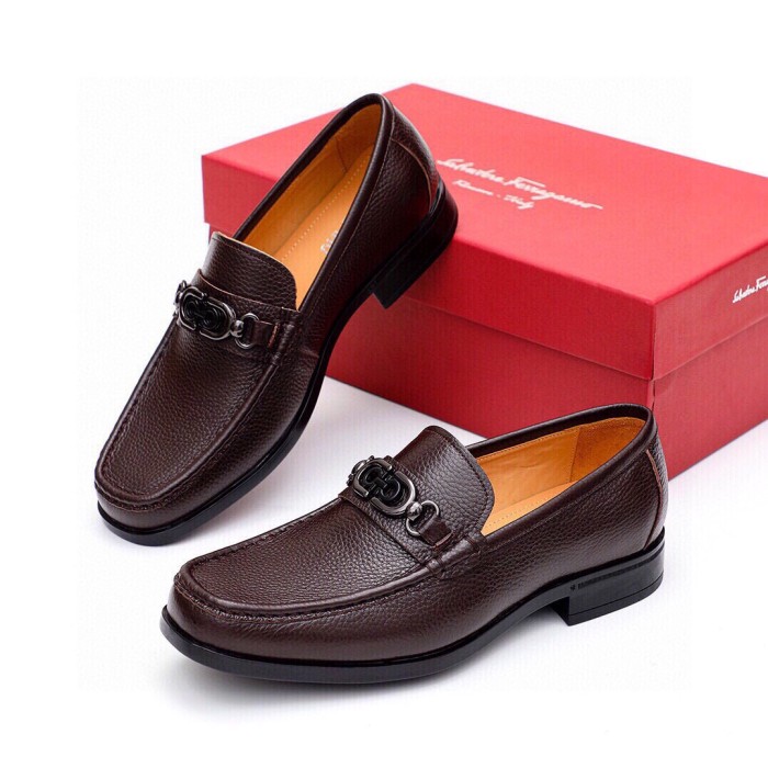 Ferragamo Men shoes 1：1 quality-430