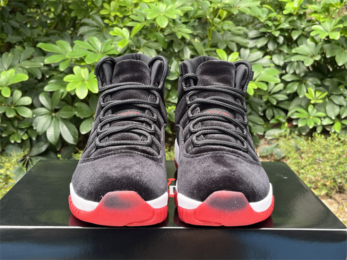 Authentic Air Jordan 11 “Bred Velvet”