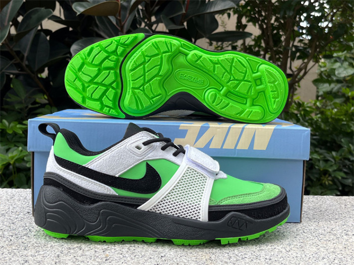 Authentic Travis Scott x Nike Zoom Field Jaxx Fluorescent Green