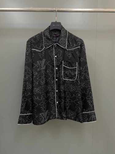 LV Shirt High End Quality-1146