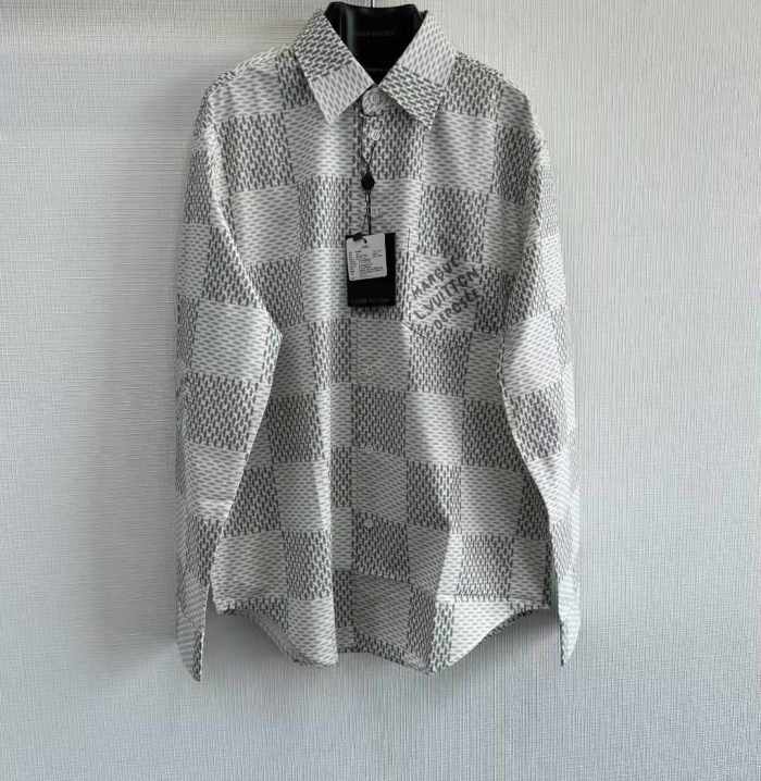 LV Shirt High End Quality-1145