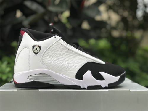 Authentic Air Jordan 14 “Black Toe” 2024