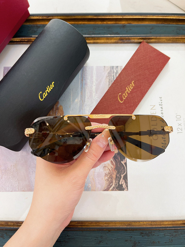 Cartier Sunglasses AAAA-6191