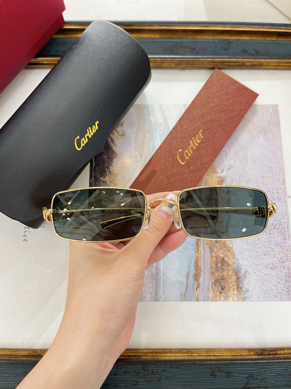 Cartier Sunglasses AAAA-6082