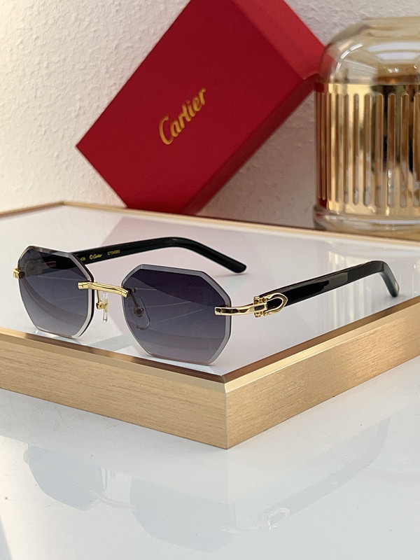 Cartier Sunglasses AAAA-6517