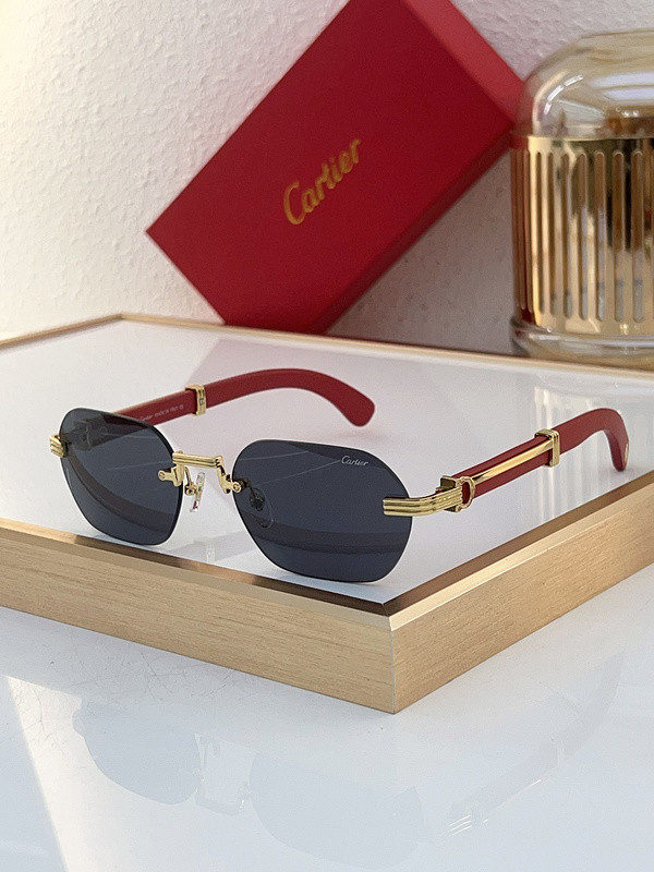 Cartier Sunglasses AAAA-6410