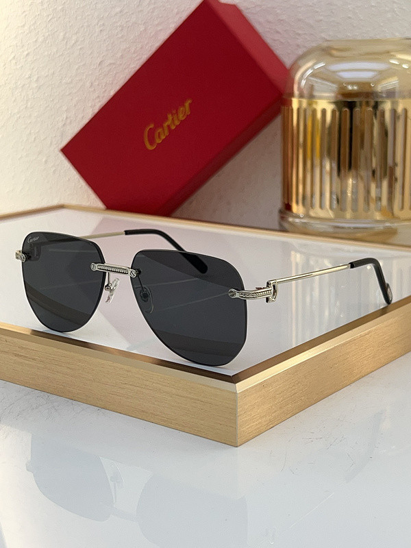 Cartier Sunglasses AAAA-6738