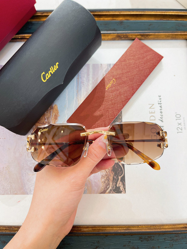 Cartier Sunglasses AAAA-5899