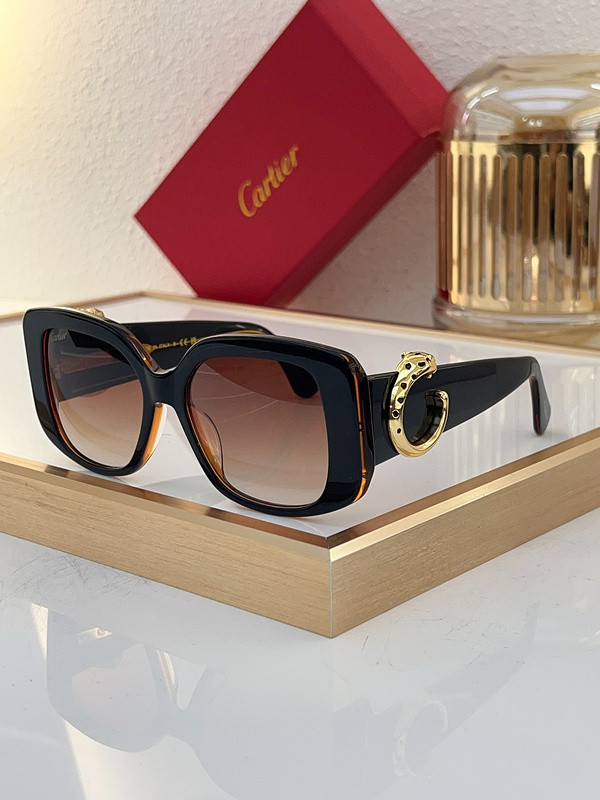 Cartier Sunglasses AAAA-6667