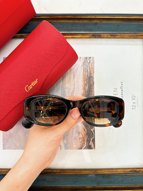 Cartier Sunglasses AAAA-6075