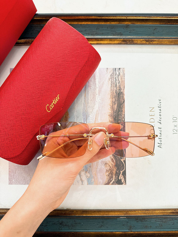 Cartier Sunglasses AAAA-5991
