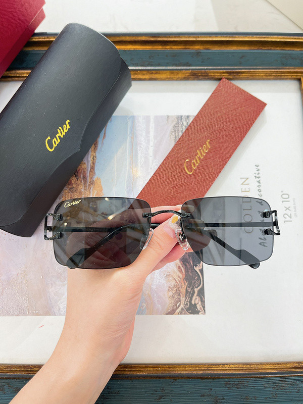 Cartier Sunglasses AAAA-5963