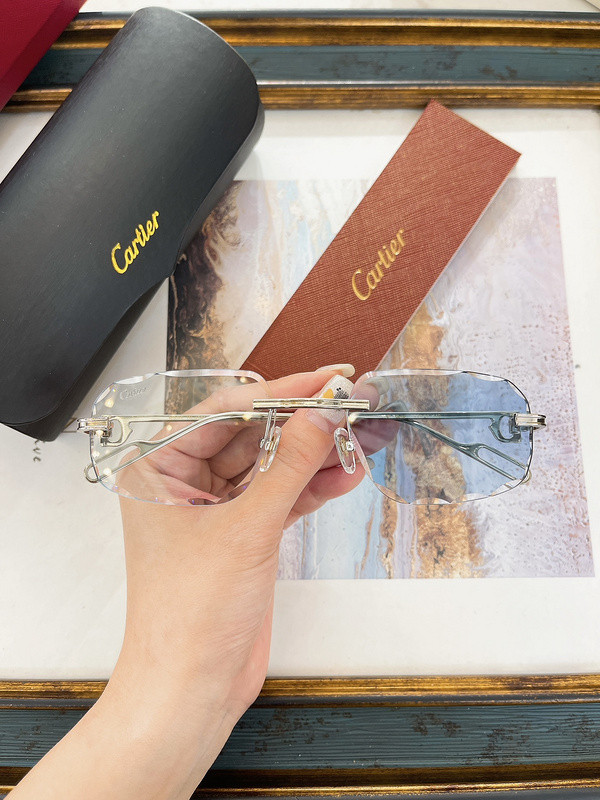 Cartier Sunglasses AAAA-5922