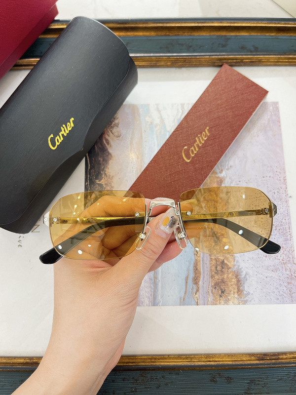 Cartier Sunglasses AAAA-6035