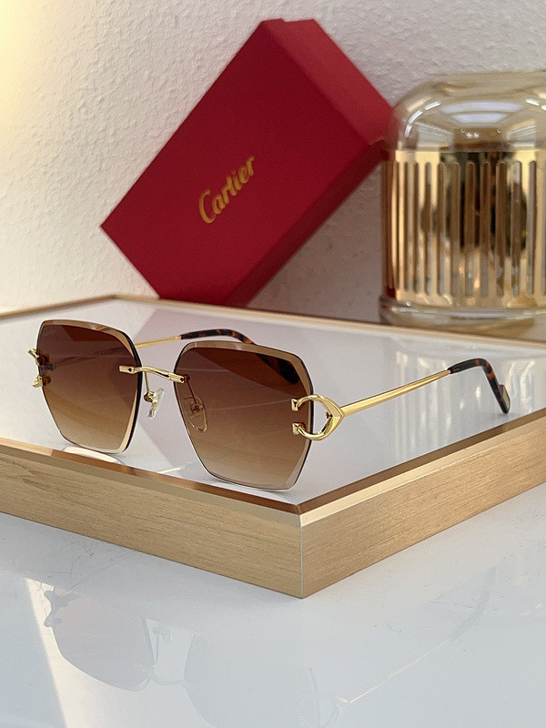 Cartier Sunglasses AAAA-6608
