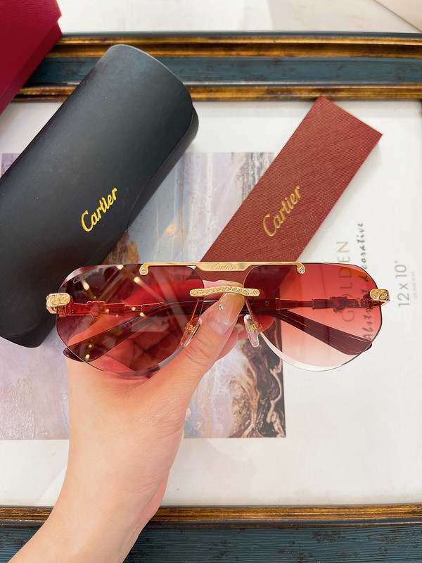 Cartier Sunglasses AAAA-6194