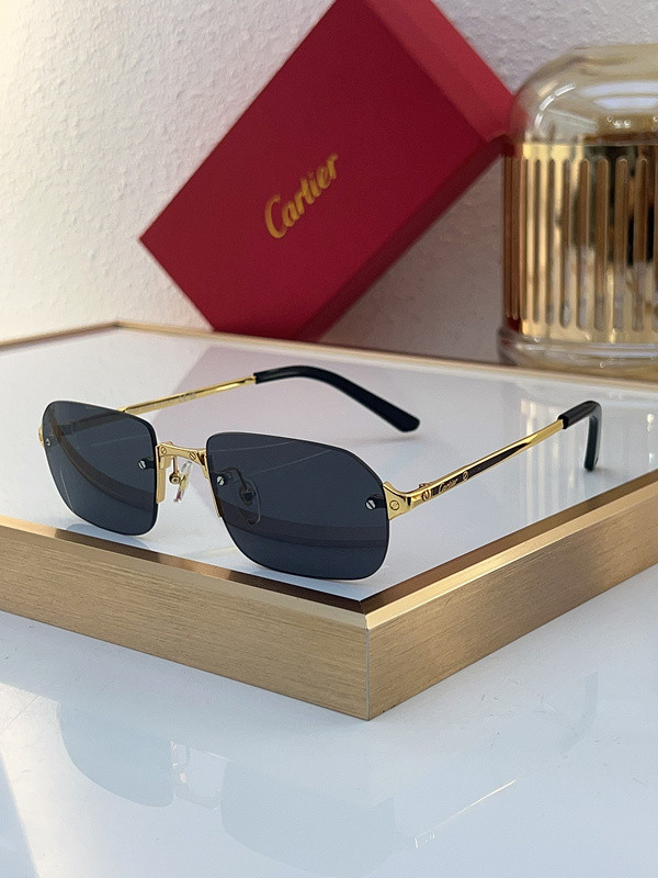 Cartier Sunglasses AAAA-6537