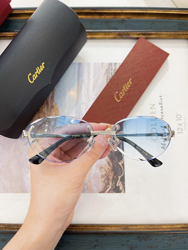 Cartier Sunglasses AAAA-6143