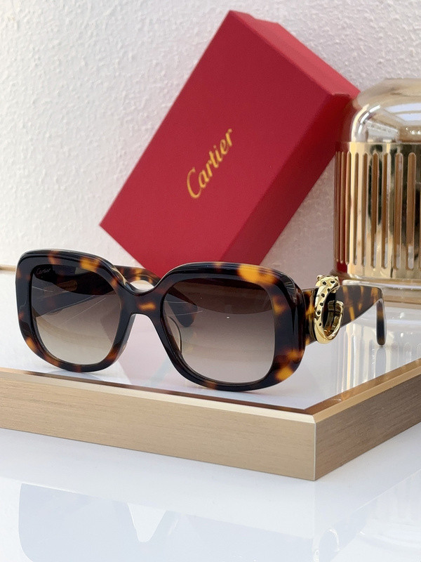 Cartier Sunglasses AAAA-6661