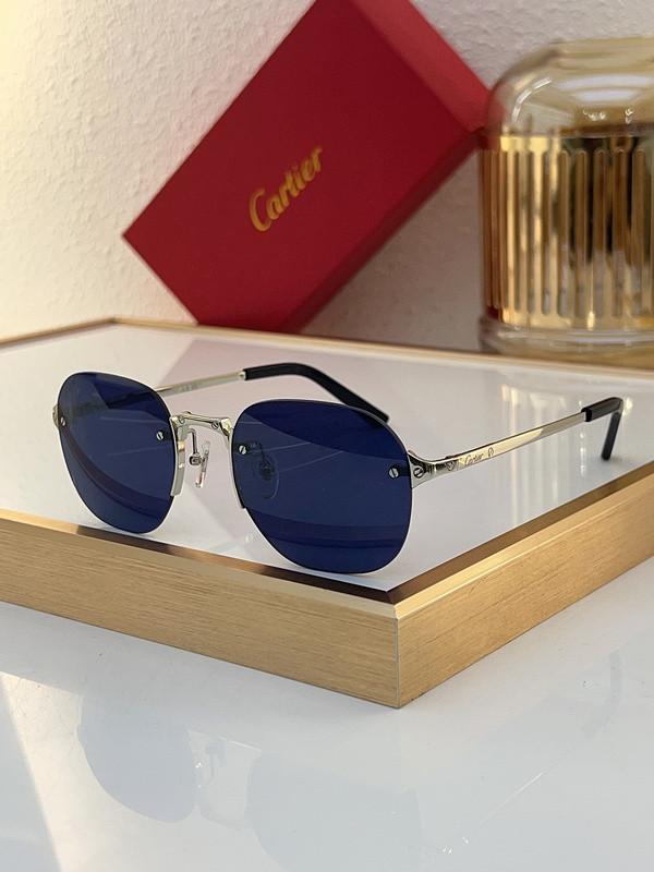 Cartier Sunglasses AAAA-6531