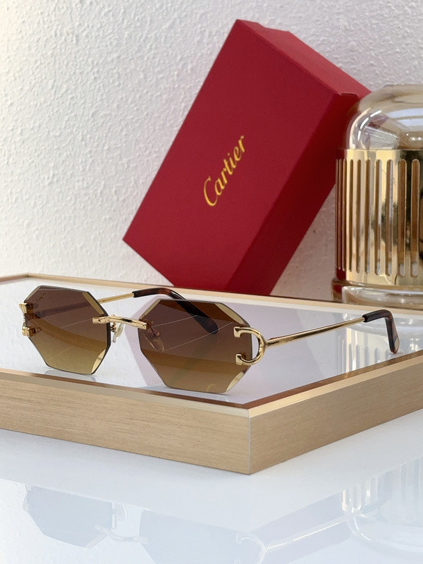 Cartier Sunglasses AAAA-6291