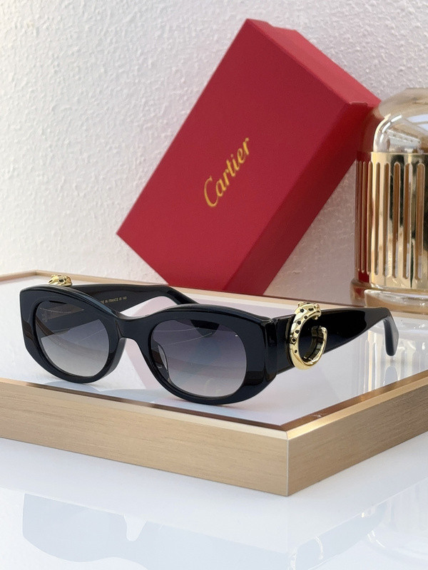 Cartier Sunglasses AAAA-6671