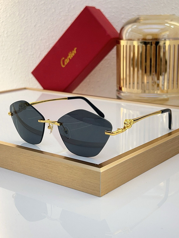 Cartier Sunglasses AAAA-6492