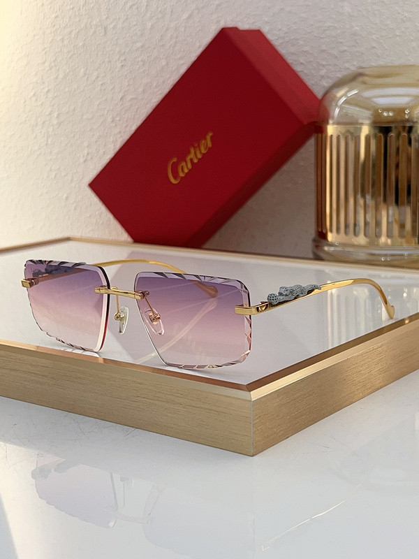 Cartier Sunglasses AAAA-6752