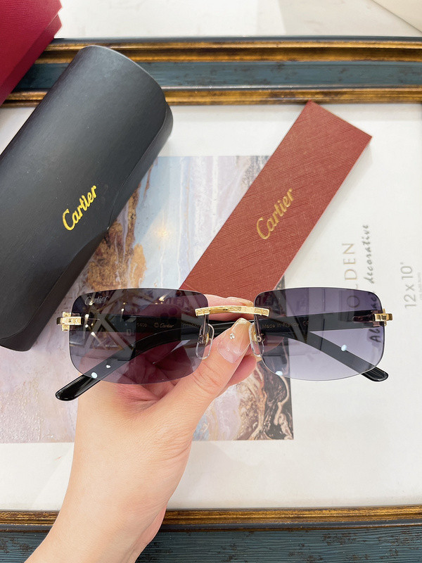 Cartier Sunglasses AAAA-5886