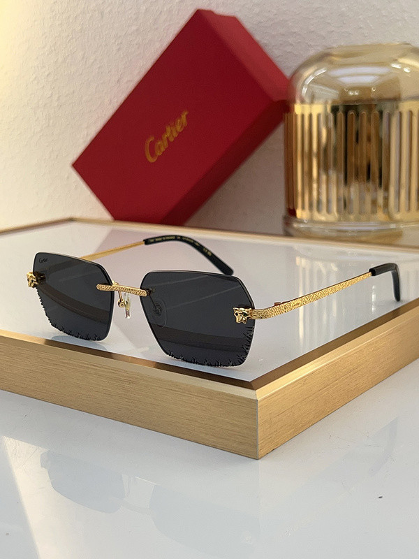 Cartier Sunglasses AAAA-6751