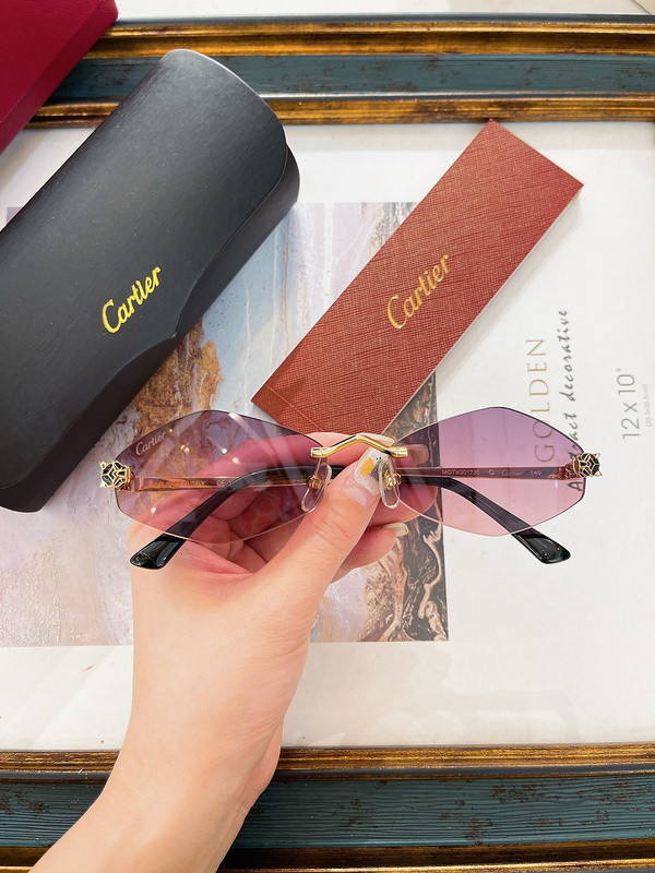 Cartier Sunglasses AAAA-6009