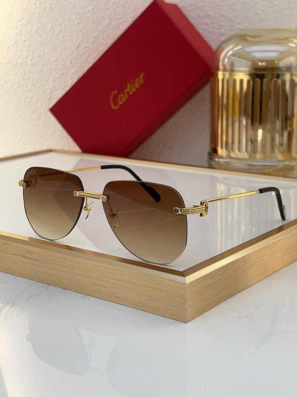 Cartier Sunglasses AAAA-6735