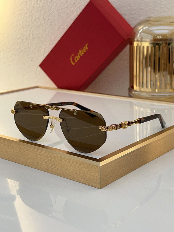 Cartier Sunglasses AAAA-6849