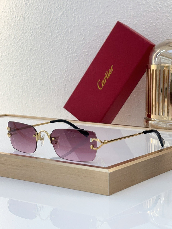 Cartier Sunglasses AAAA-6930